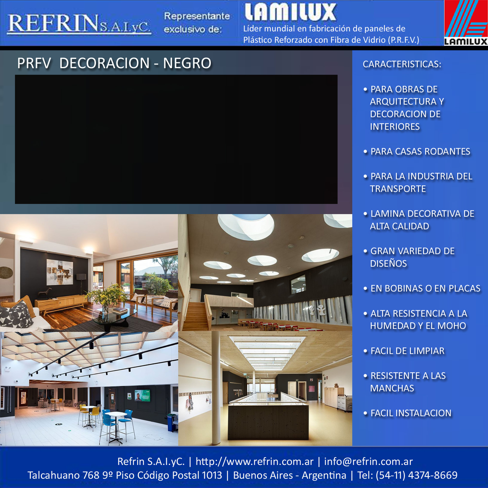 Muestra PRFV DECORACION NEGRO